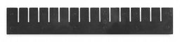 Divider Black 3 1/2 in PK6