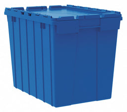F8958 Attached Lid Ctr Blue Solid Ind Grd Poly