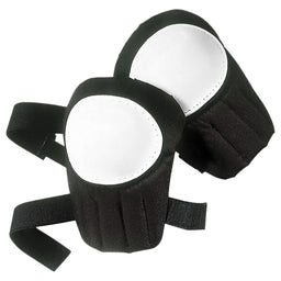 Knee Pad UNIV Hook/Loop Black/White PR