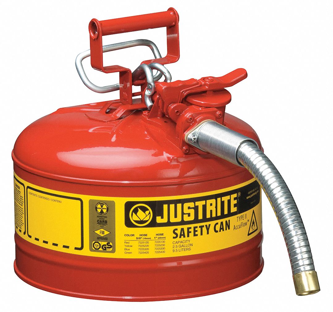 Type II Safety Can Red 2-1/2 gal.