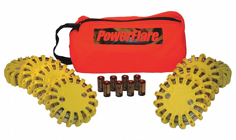 LED Safety Flare LED Color Red/Amber