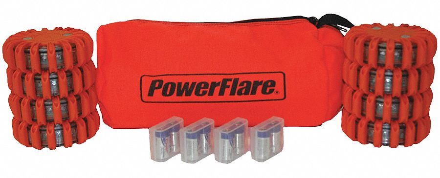 LED Safety Flare LED Color Red/Amber