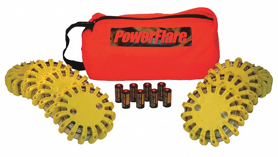 LED Safety Flare LED Color Amber