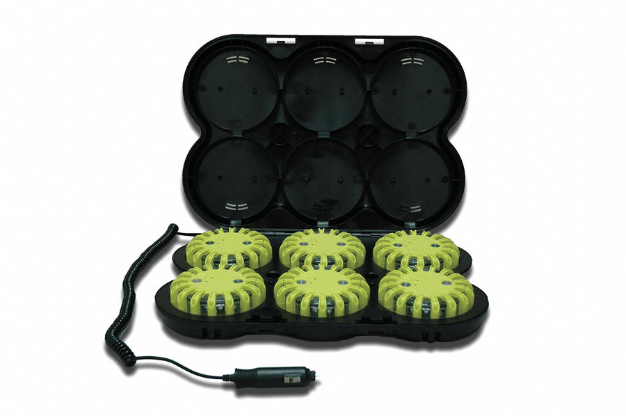 Rechargeable LED Safety Flare Kit Red