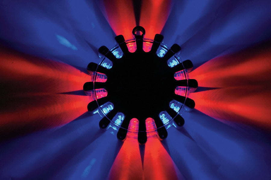 Rechargeable LED Safety Flare Kit Rd/Blu
