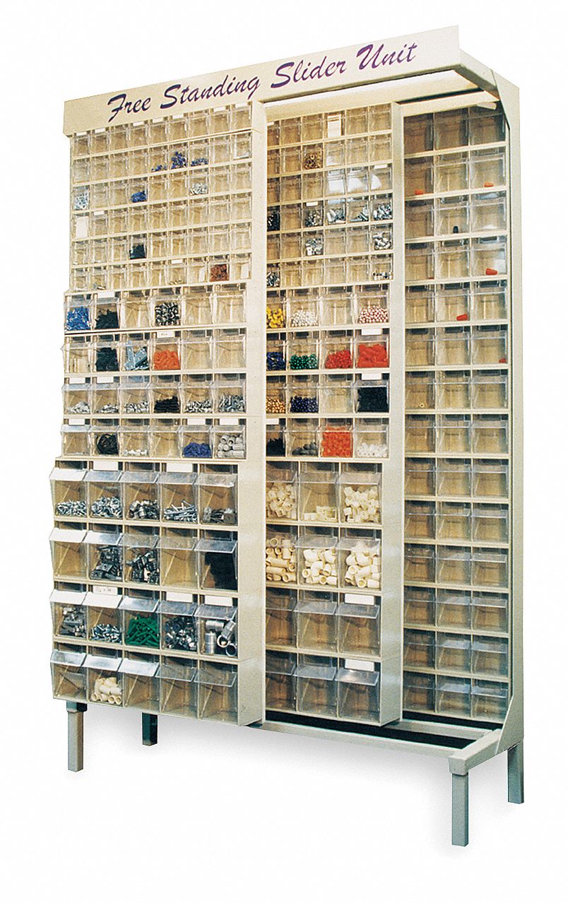 Tp-Ot Bin Slider Unit Baked Enamel 77 in