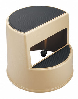 Office Step Stool 13-1/2inH 350lb Plstic