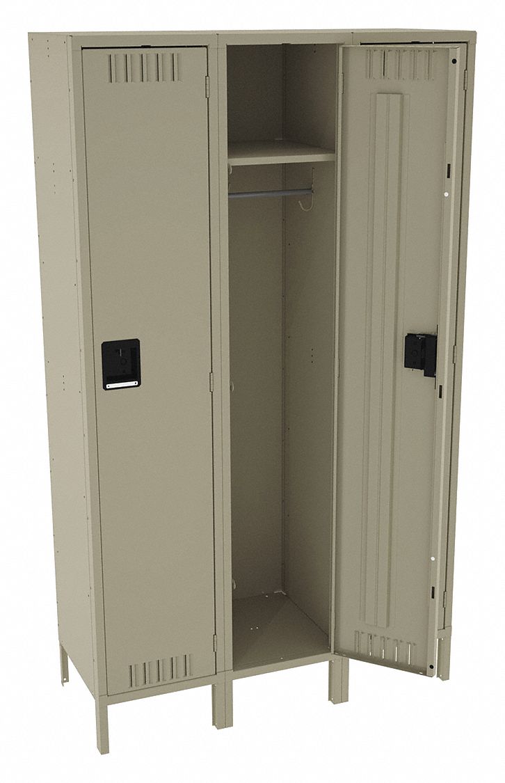 F0417 Lckr 1x3Lckr Sand 78 x45 x18 UnAssm