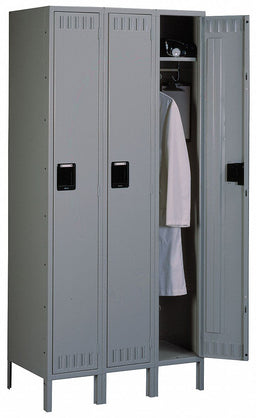 E1573 Wrdrb Lckr 1x3Lckr Gray 78 x36 x15 Assm