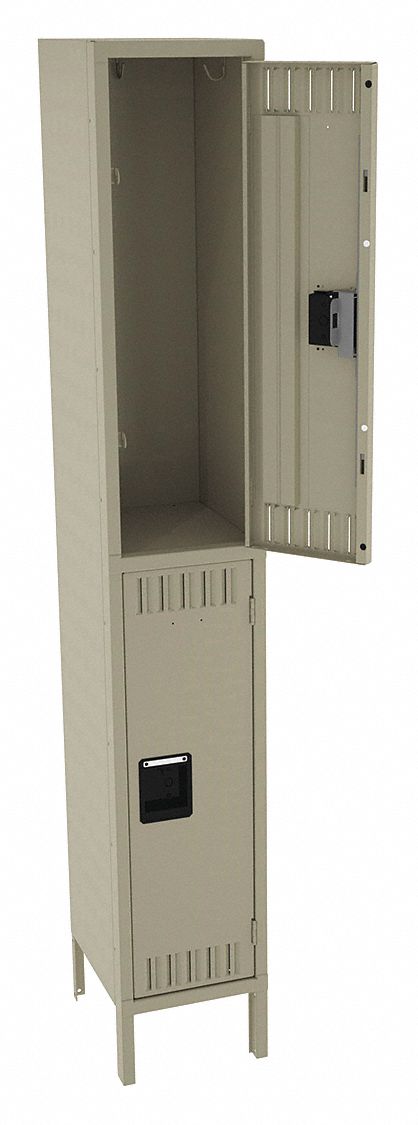 Wrdrb Lckr 2x1Lckr Sand 78 x12 x15 Assm