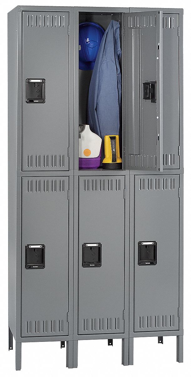 Lckr 2x3Lckr Gray 78 x36 x15 UnAssm