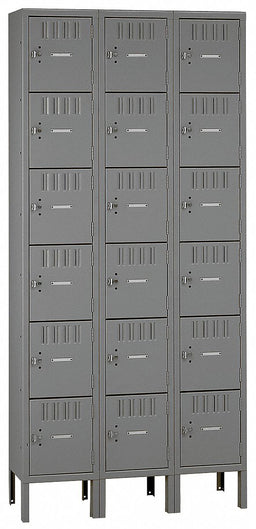 Bx Lckr 6x3Lckr Gray 78 x36 x18 Assm
