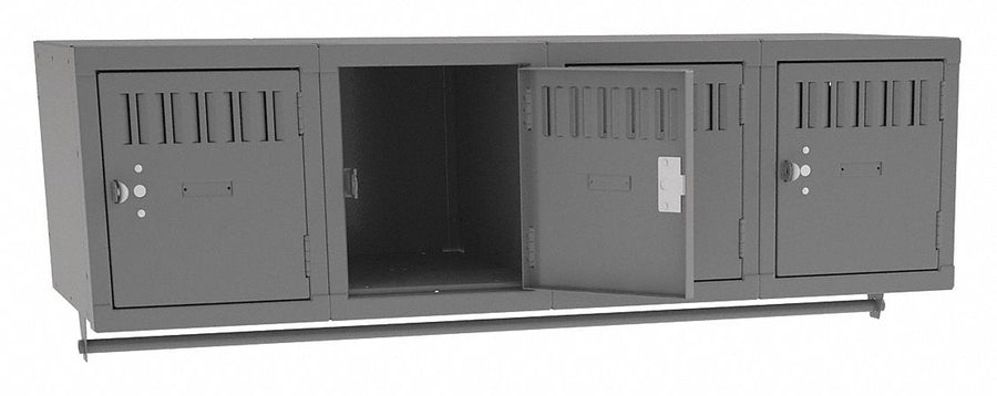 K7522 Bx Lckr 1x4Lckr Gray 12 x48 x18 Assm