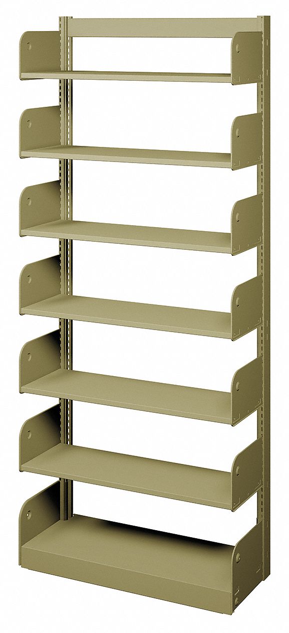 Open-File Shelves 84 H Champagne/Putty