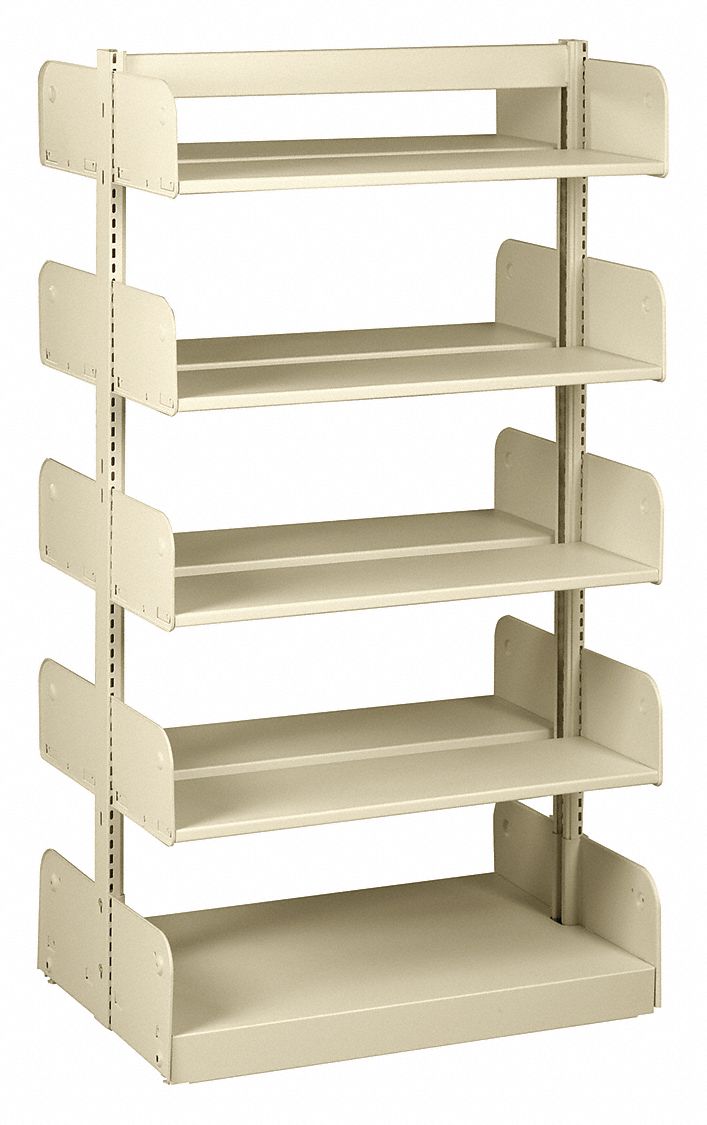 Open-File Shelves 66 H Champagne/Putty