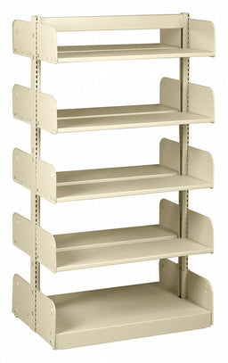 Open-File Shelves 66 H Champagne/Putty