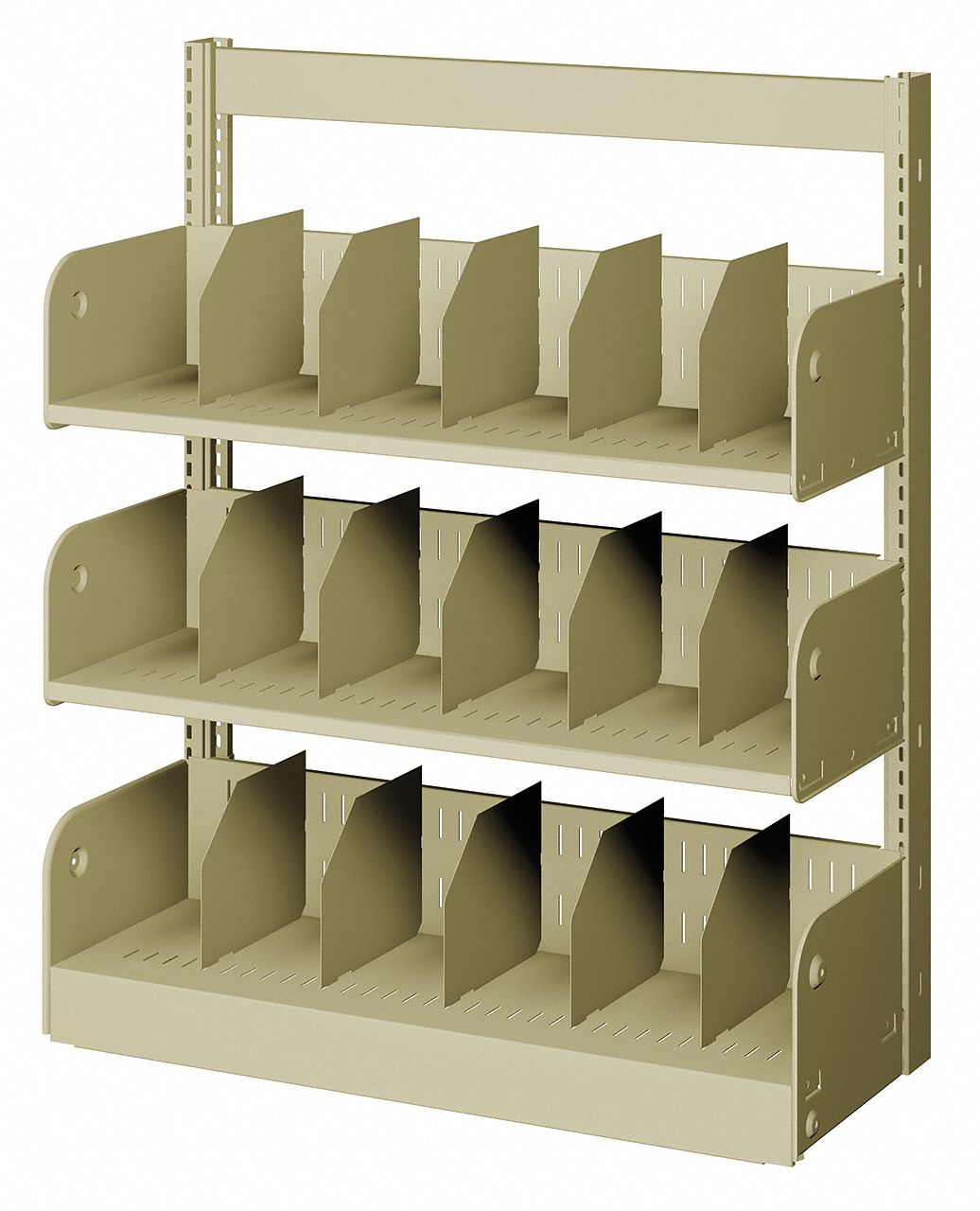 Open-File Shelves 42 H Champagne/Putty
