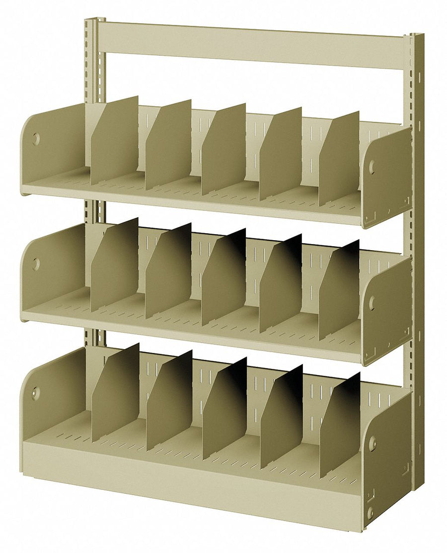 Open-File Shelves 42 H Champagne/Putty