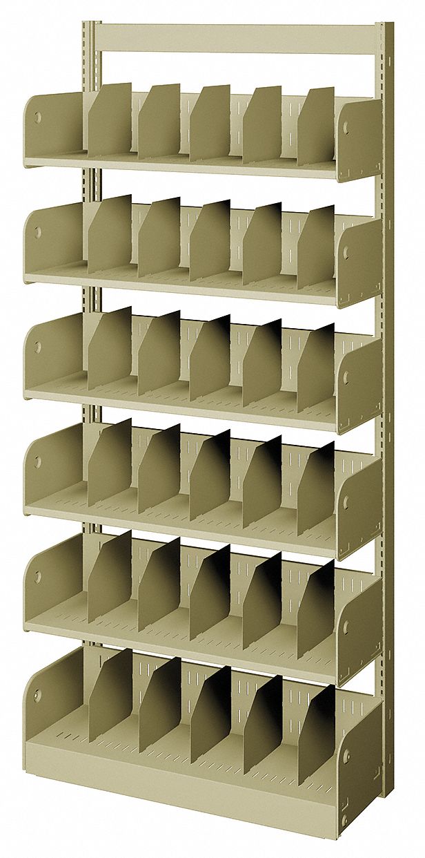 Open-File Shelves 78 H Champagne/Putty
