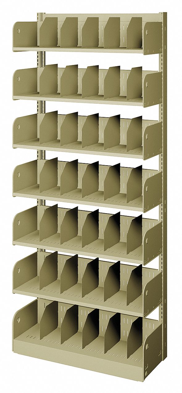 Open-File Shelves 84 H Champagne/Putty