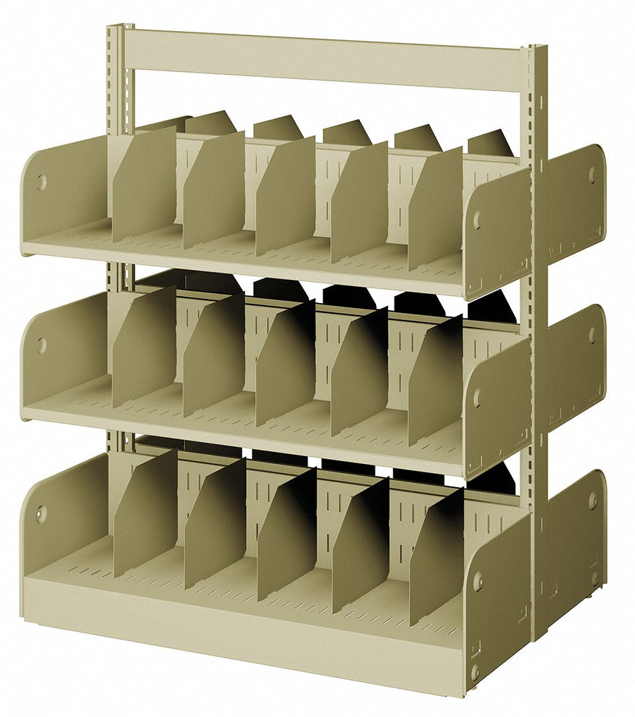 Open-File Shelves 42 H Champagne/Putty
