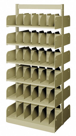 Open-File Shelves 78 H Champagne/Putty