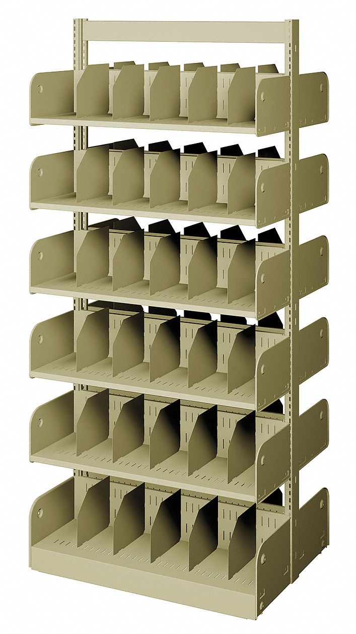 Open-File Shelves 78 H Champagne/Putty