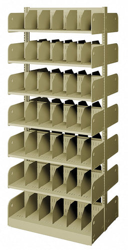 Open-File Shelves 84 H Champagne/Putty