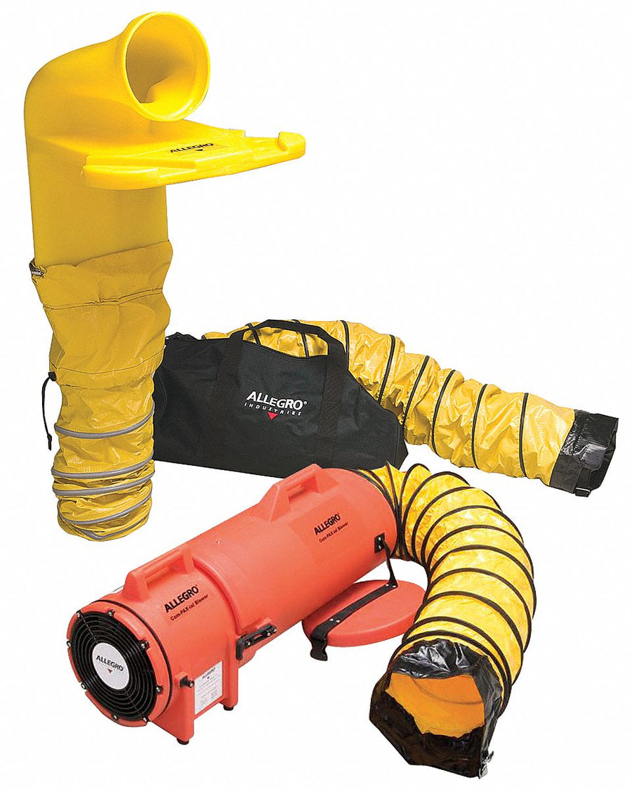 Confined Space Fan Kit Orange 12 W