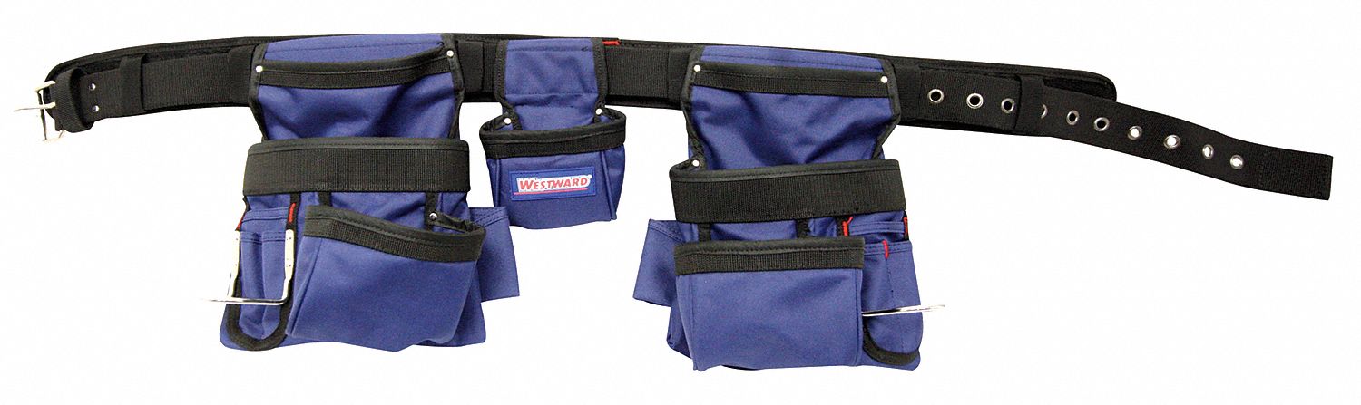 ToolBelt 54in-32in Black Blue 2in-W 1PK