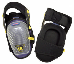 Knee Pad UNIV Hook/Loop Black/Blue PR