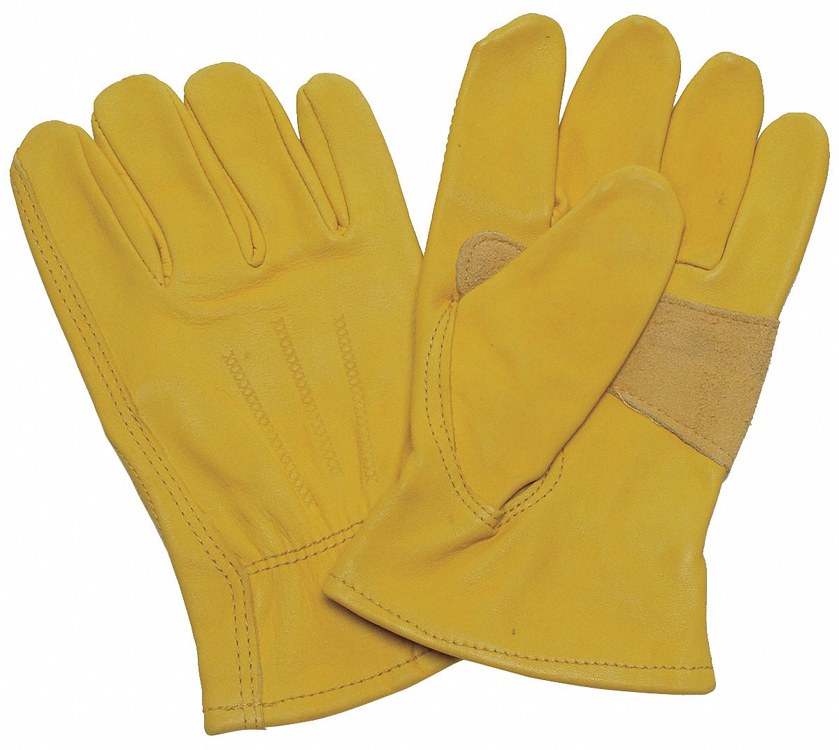 D6139 Leather Gloves Yellow XL PR