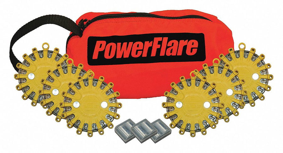 LED Safety Flare LED Color Red/Amber