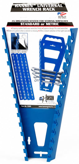 WrenchRack Blue 121/4in-L Slide-On