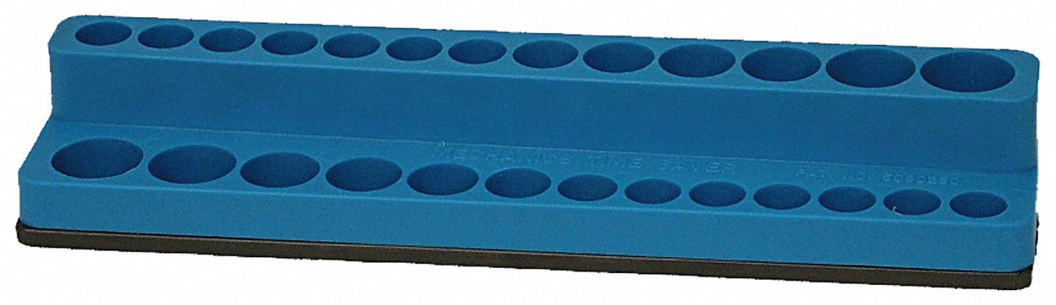 SocketTray Blue Polypropylene 21/8in 1PK