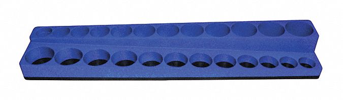 SocketTray Blue Polypropylene 11/2in 1PK