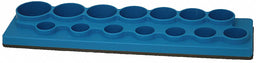 SocketTray Blue Polypropylene 33/8in 1PK