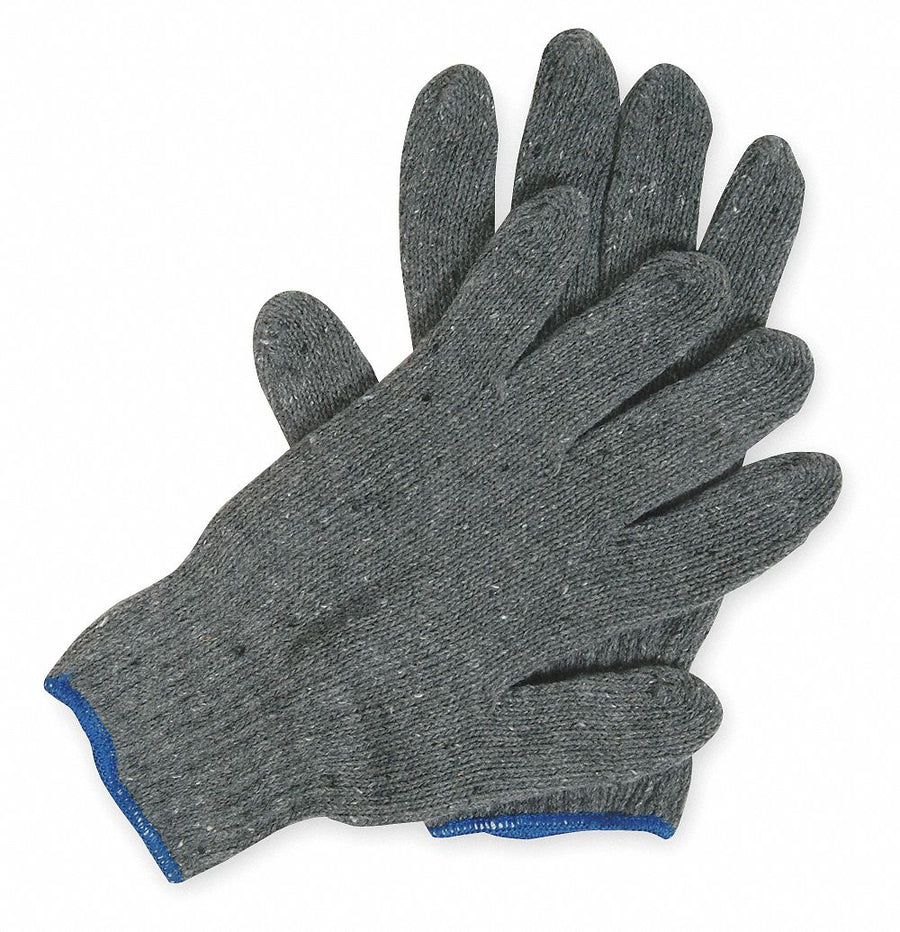 D1442 Knit Gloves Gray XL PK12