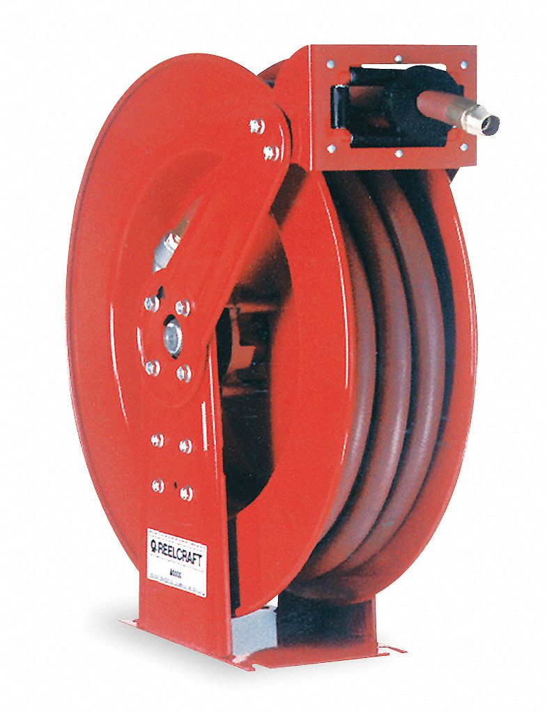 Spring Return Hose Reel 1/2 MNPT 100 ft