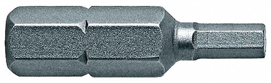 Insert Bit SAE 1/4 Hex 7/64 1 PK5