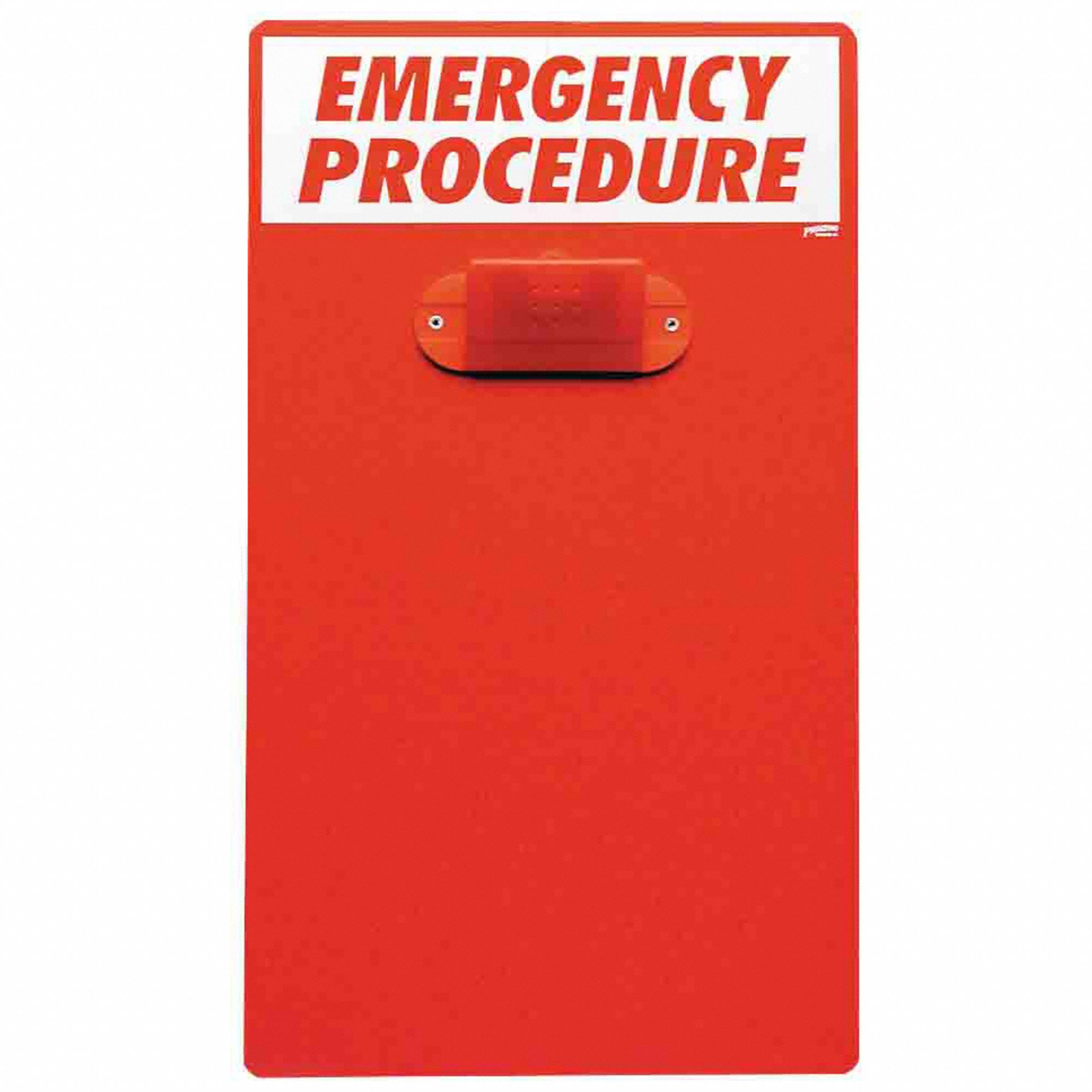 Emergency Procedure Clipboard