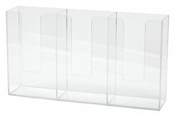 Horizontal Glove Dispenr Acrylic 3 Boxes