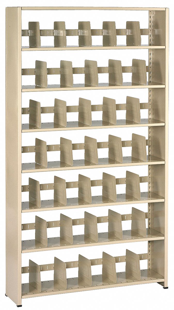 Open-File Shelves 88 in H Sand