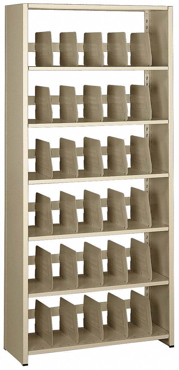 Open-File Shelves 88 in H Sand