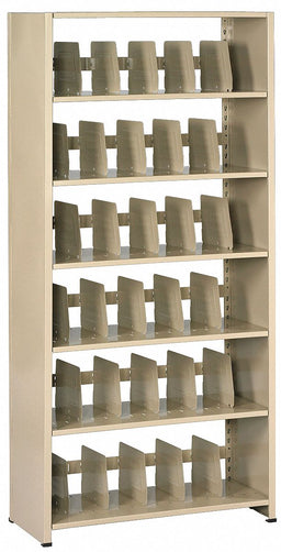 Open-File Shelves 76 in H Sand