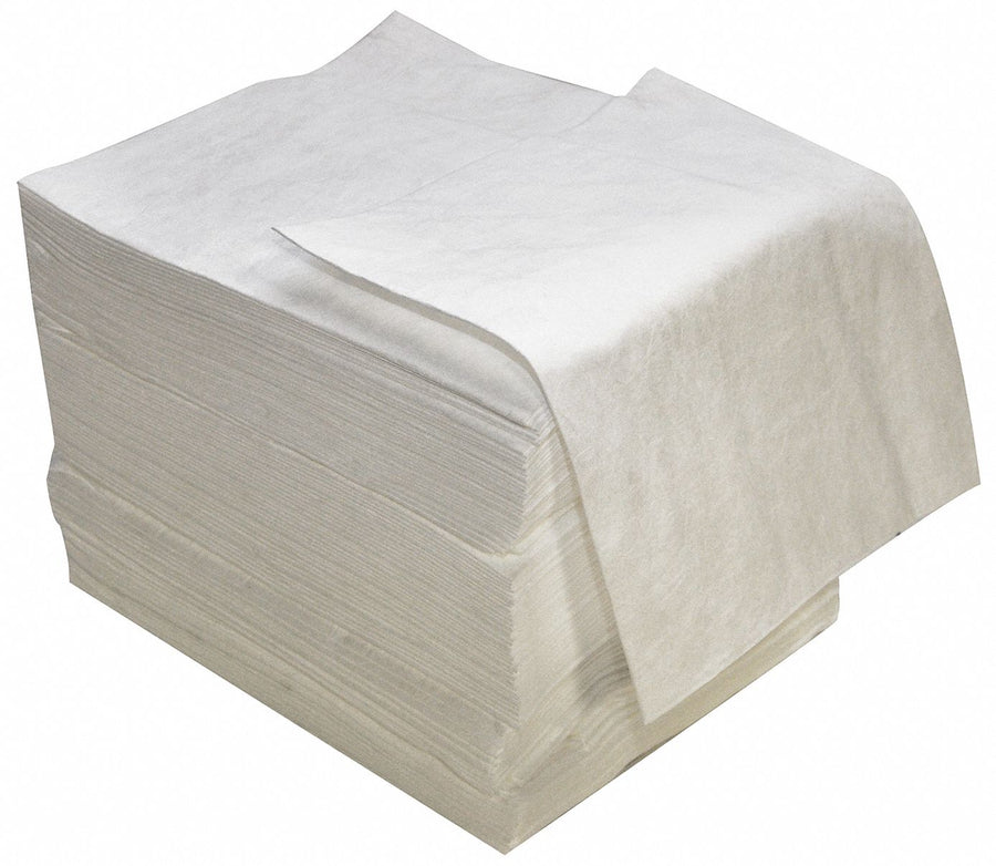 Absorb Pad Oil-Based Liquids White PK100