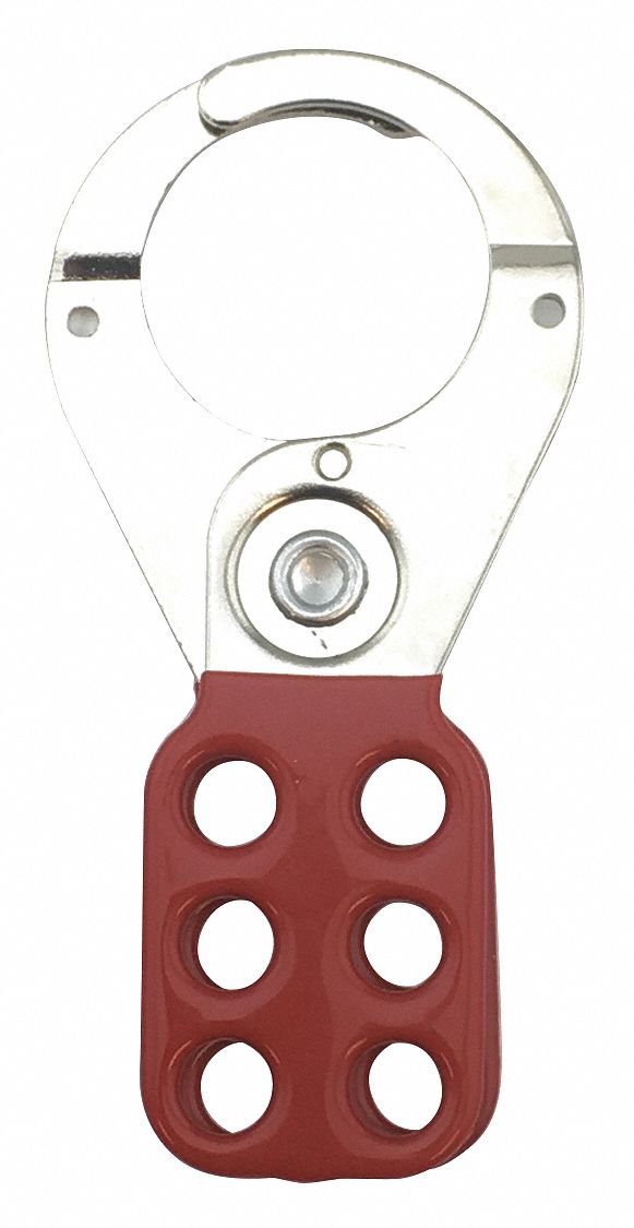 Lockout Hasp Snap-On 6 Lock Red