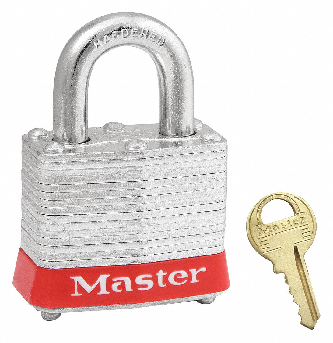 F0076 Lockout Padlock KA Red 1-1/4 H