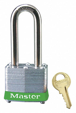 D1931 Lockout Padlock KD Green 1-1/4 H