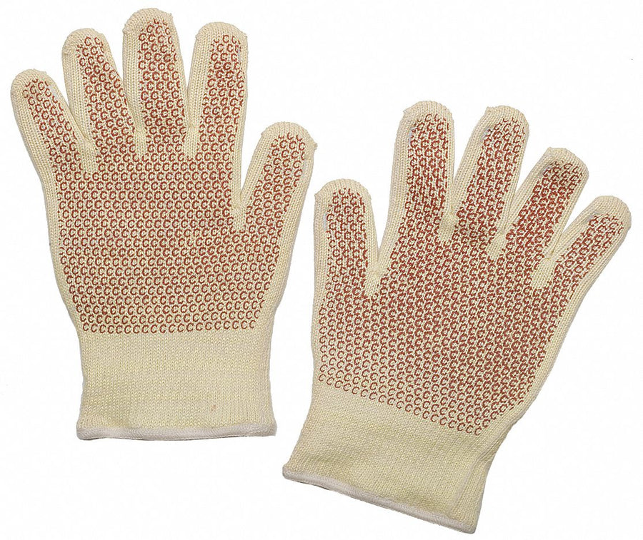 Heat-Resist Gloves XL Red/Wht/Yellow PR